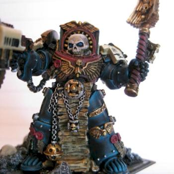 Space Marine Chaplain by Arasil93