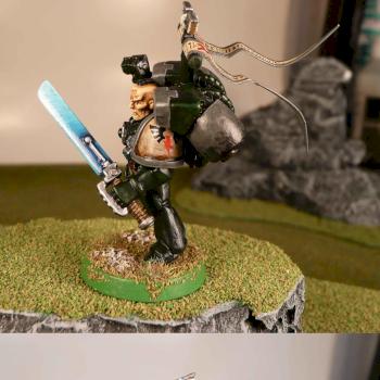 Exiled Chapter Space Marine Captain by DuncanStrohnd