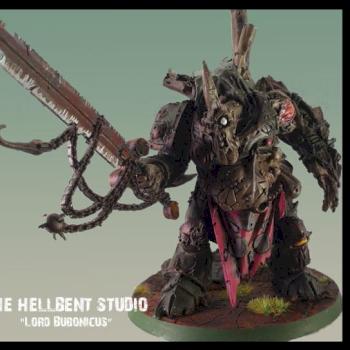 Daemon Prince of Nurgle by kris1d20