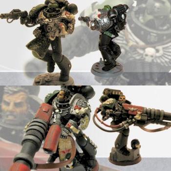 Ordo-Xenos Marines detail by Cab305