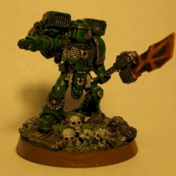 Space Marine Commander by Ajohan