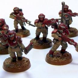 Imperial Guard Troops by Siph