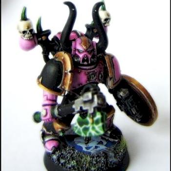 Slaanesh space marine by Akore