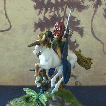 Spellweaver and Unicorn by Delerium