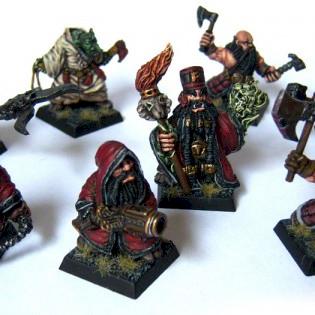 chaos dwarf  warband by blitzkrieg bob