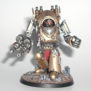 Pre heresy Custodes Dreadnought by Kaleb Daark