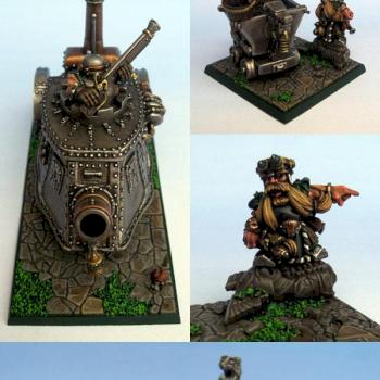 Dwarf Steam Tank - more photos by Johan