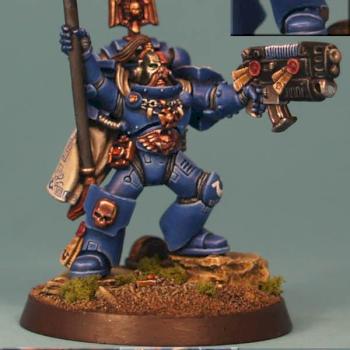 Ultramarines Hero by Mudski