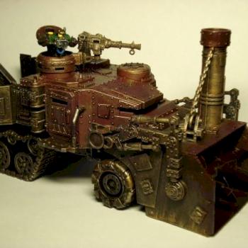 Battlewagon Deffrolla by Theambit