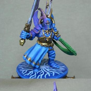 Paladin de Tzeench (Conversion) by PabloRonda