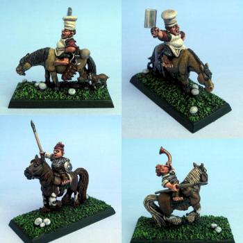 Warhammer Halfling Cavalry by Johan