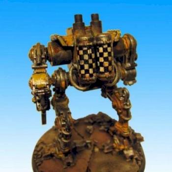 Orks Deff dread / Dreadnought by marcineczek0