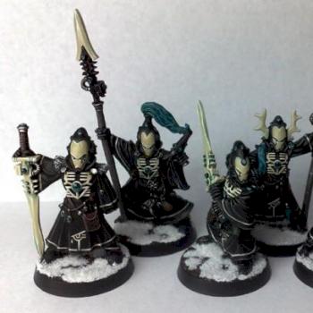Ulthwe warlock squad by Loranis