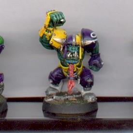 coureurs orques blood bowl by sgt poppits