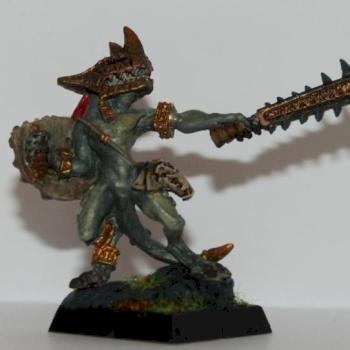 Skink Chief - My first ever mini by Monin