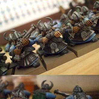 Dwarf Thunderers 1 by Mewi la Pintora