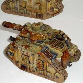 Nurgle Leman Russ Chaos Tank by Perfect Organism