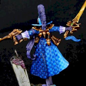 Eldar Harlequin Troupe Master by farseer oliver
