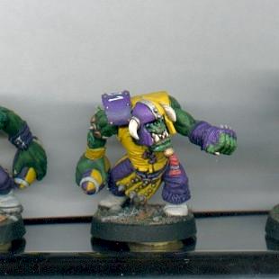 lanceurs orques blood bowl by sgt poppits