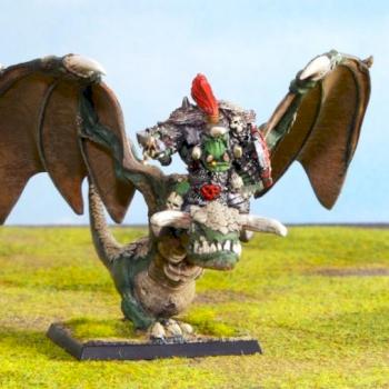 Warboss on Wyvern by the colonel