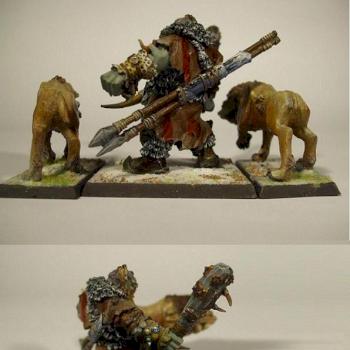 Ogre Hunter by Mewi la Pintora
