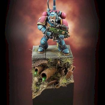 Space Marine Torchbearer by janzik