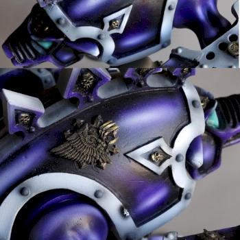 Emperors Children Warhound Titan Armorcast by kharn123