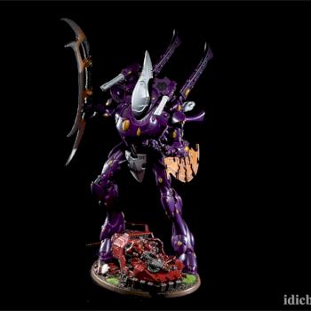 Eldar Wraithknight by IDICBeer