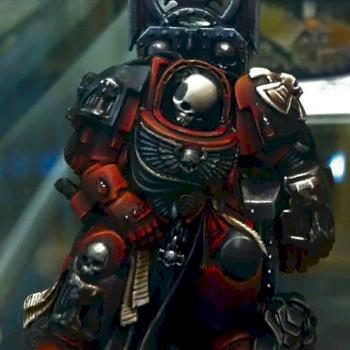 Space Hulk Terminator Captain Blood Angels by abdaloser