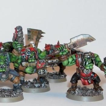 Ork Boyz by GreenTwoActual