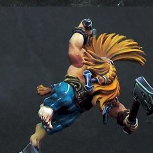 Dwarfs Dragon Slayer by thefigurecorner