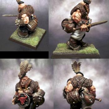 Mordheim: Ostland Ogre by Achosyte