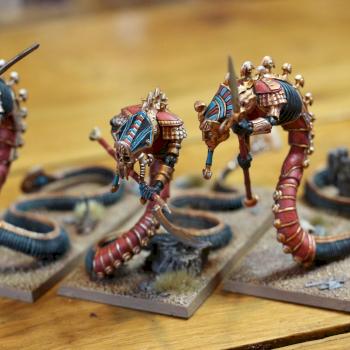 Tomb Kings Sepulchral Stalkers by RandomNerdery
