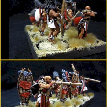 Mahuds con cerbatanas / Mahuds with blowpipes by karavatis