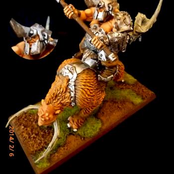 Ogre Kingdom Mournfang Cavalery by darkpegasusmini