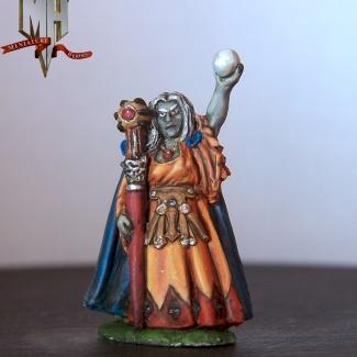 1984 Citadel Drow Sorceress by Bossco101