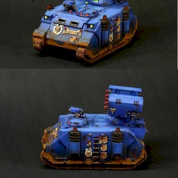 Whirlwind Space Marine by luk_art