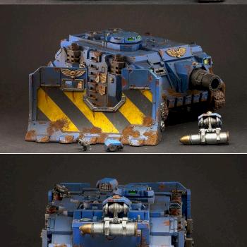 Space Marines Vindicator by luk_art