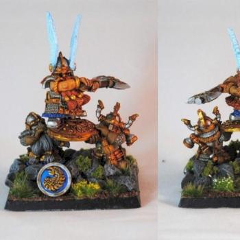 Dwarf Lord on shield by Azgaroth