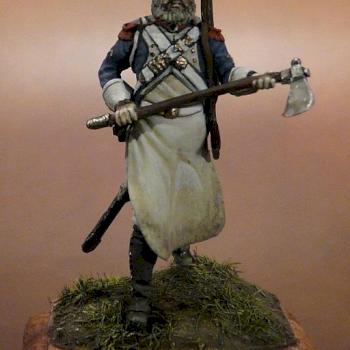 FRENCH OLD GUARD SAPPER-28mm-ONIRIA Miniatures by miniaturemilitari