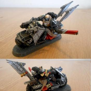 Ravenwing Sergeant by B1gAngryAl1en