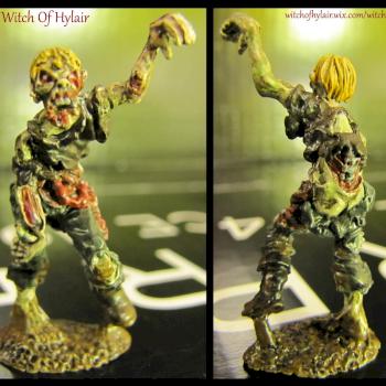 Zombie 1 by witchofhylair