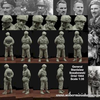 General Stanislaw Sosabowski 1:35 scale by Scibor