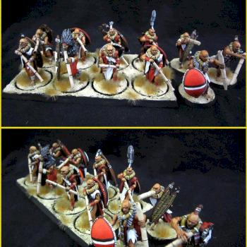 Mahuds con cerbatanas 2 / Mahuds with blowpipes 2 by karavatis