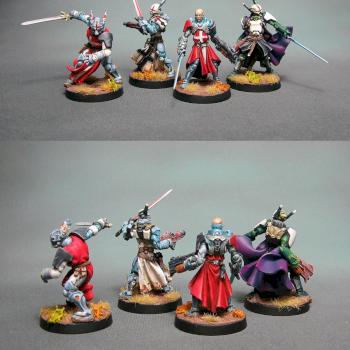 Infinity PanOceania Knights by Graveus