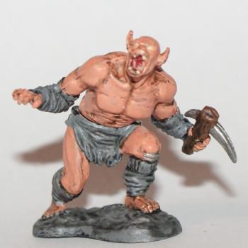 Ogre Chieftain from Talisman 4th ed by Mariusz Matysiak