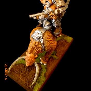 Ogre Kingdom Mournfang Cavalery by darkpegasusmini