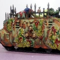 wip nurgle rhino by raest209