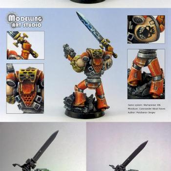 Commander Blood Raven by Modelling Art Studio