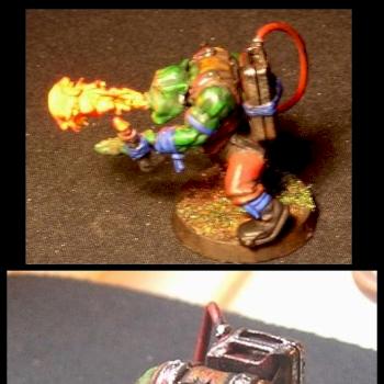 Ork Firebreather by Hivemek